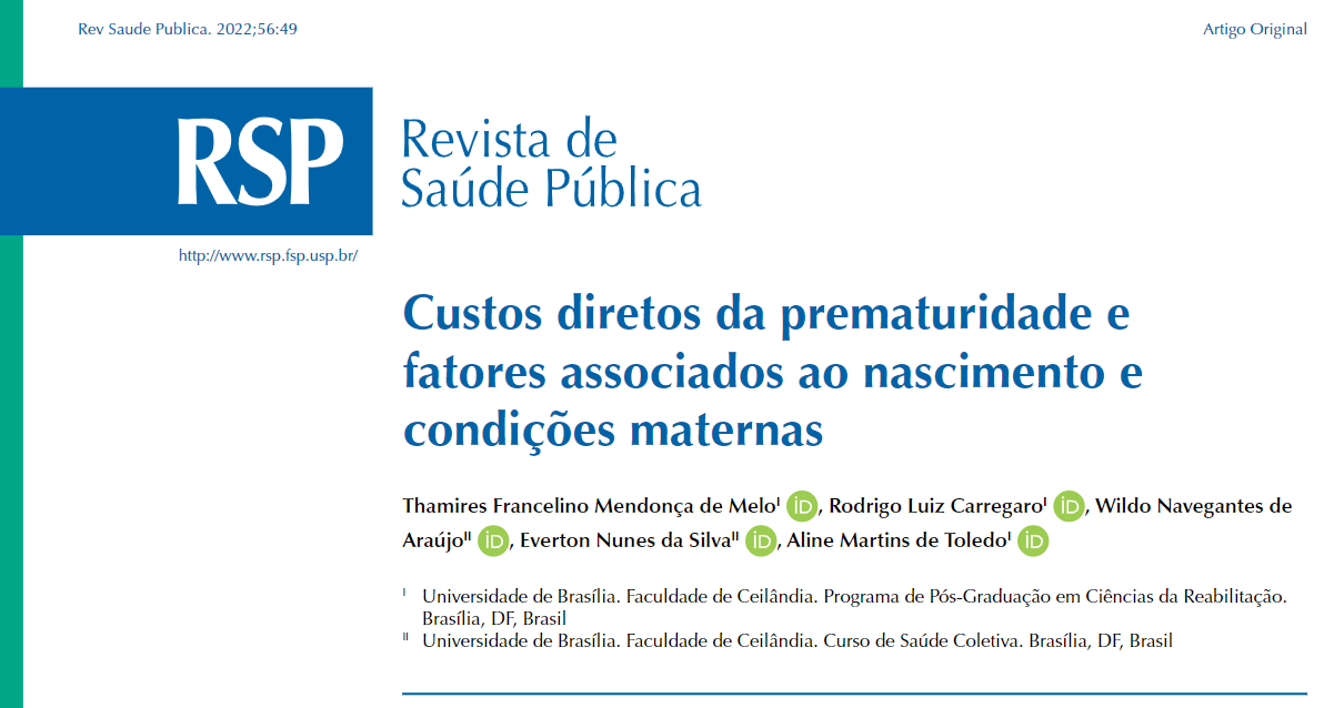 Custos da prematuridade