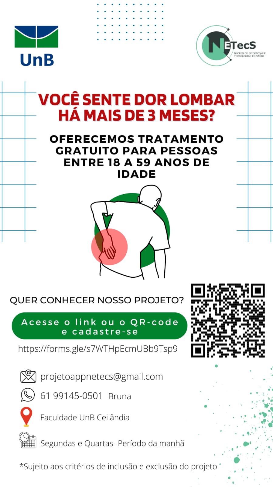 recrutamento extensão